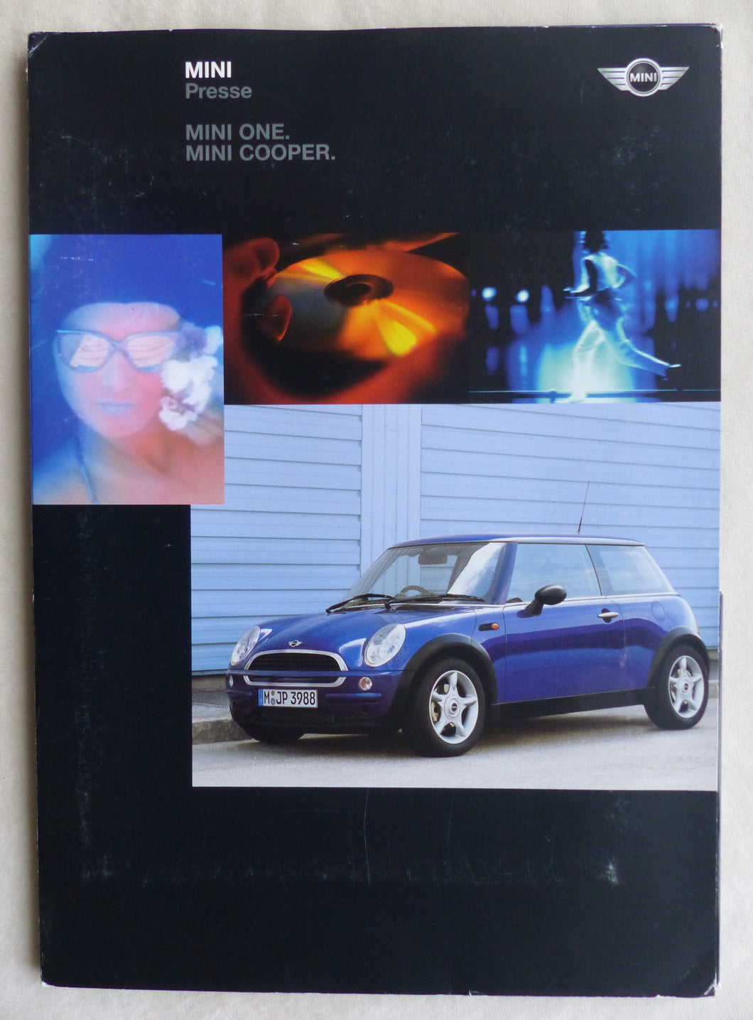 MINI One Cooper Typ R50 - Pressemappe Fotos press-kit 02.2001
