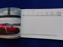 Lade das Bild in den Galerie-Viewer, Porsche 911 GT3 Typ 991.2 MJ 2018 - Hardcover Prospekt + Preisliste 09.2017
