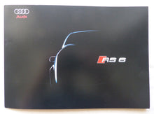 Lade das Bild in den Galerie-Viewer, Audi RS 6 quattro Limousine &amp; Avant Typ C5 MJ 2003 - Prospekt Brochure 06.2002
