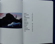 Lade das Bild in den Galerie-Viewer, Porsche Boxster Typ 986 MJ 1997 - Hardcover Prospekt Brochure 08.1996
