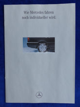 Lade das Bild in den Galerie-Viewer, Mercedes-Benz Sonderausstattungen &amp; Zubehör MJ 1995 - Prospekt Brochure 09.1994
