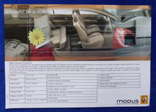Lade das Bild in den Galerie-Viewer, Renault Modus - Prospekt Brochure 2004 Tunesien französisch

