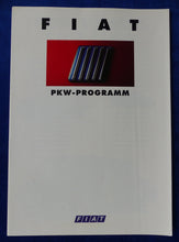 Lade das Bild in den Galerie-Viewer, Fiat Programm 1994 - Panda Uno Tipo Tempra Croma - Prospekt Brochure 09.1993
