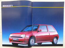 Lade das Bild in den Galerie-Viewer, Renault Programm '89 - 5 19 21 25 Alpine Turbo - Prospekt Brochure 01.1989
