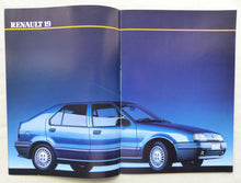 Lade das Bild in den Galerie-Viewer, Renault Programm '89 - 5 19 21 25 Alpine Turbo - Prospekt Brochure 01.1989
