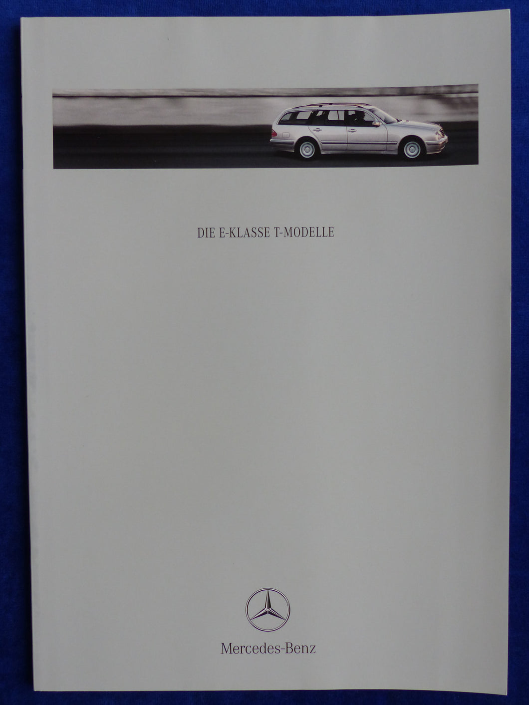 Mercedes-Benz E-Klasse T-Modelle E55 AMG MJ 2000 - Prospekt Brochure 12.1999