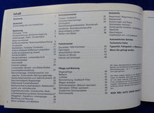 Lade das Bild in den Galerie-Viewer, Audi 100 Limousine &amp; Avant Typ C2 MJ 1978 - Betriebsanleitung Handbuch 07.1977
