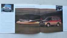 Lade das Bild in den Galerie-Viewer, Ssangyong 4x4 Programm - Musso KJ - Prospekt Brochure 1995
