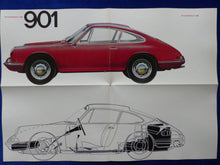 Lade das Bild in den Galerie-Viewer, Porsche 911 Typ 901 - Special Edition - Poster Prospekt Brochure 1993
