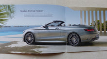 Lade das Bild in den Galerie-Viewer, Mercedes-Benz S-Klasse Cabrio S 500 S 63 AMG MJ 2016 - Prospekt Brochure 12.2015
