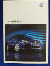 Lade das Bild in den Galerie-Viewer, VW Golf R32 Golf V 3.2 VR6 MJ 2009 - Prospekt Brochure 05.2008
