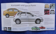 Lade das Bild in den Galerie-Viewer, Lada Kompakt-Modelle 1118 1119 MJ 2008 - Prospekt Brochure 09.2007
