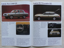 Lade das Bild in den Galerie-Viewer, Lancia Modelle '82 - Trevi H.P. Executive Coupe 2000 - Prospekt Brochure 03.1982
