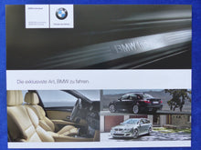 Lade das Bild in den Galerie-Viewer, BMW Individual Farben M5 Limousine Touring MJ 2010 - Prospekt Brochure 02.2009

