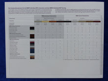 Lade das Bild in den Galerie-Viewer, BMW Individual Farben M5 Limousine Touring MJ 2010 - Prospekt Brochure 02.2009
