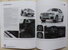 Lade das Bild in den Galerie-Viewer, BMW X4 Typ F26 MJ 2015 - Prospekt Brochure 02.2014
