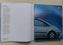 Lade das Bild in den Galerie-Viewer, VW Sharan MJ 2001 - Buch Hardcover Prospekt Brochure 05.2000
