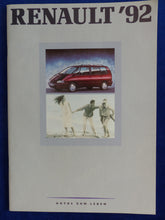 Lade das Bild in den Galerie-Viewer, Renault Programm '92 - Clio 5 19 21 25 Alpine Turbo - Prospekt Brochure 09.1991
