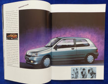 Lade das Bild in den Galerie-Viewer, Renault Programm '92 - Clio 5 19 21 25 Alpine Turbo - Prospekt Brochure 09.1991
