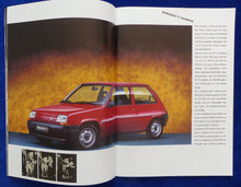 Lade das Bild in den Galerie-Viewer, Renault Programm '92 - Clio 5 19 21 25 Alpine Turbo - Prospekt Brochure 09.1991
