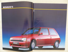 Lade das Bild in den Galerie-Viewer, Renault Programm '90 - 5 19 21 25 Alpine Turbo - Prospekt + Preisliste 08.1989
