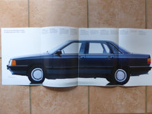 Lade das Bild in den Galerie-Viewer, Audi 100 quattro CC CS CD Typ C3 - Prospekt Brochure 01.1984 Dänemark dänisch
