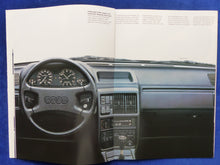 Lade das Bild in den Galerie-Viewer, Audi 100 quattro CC CS CD Typ C3 - Prospekt Brochure 01.1984 Dänemark dänisch

