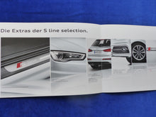 Lade das Bild in den Galerie-Viewer, Audi S line selection - A3 Q3 Q5 - Prospekt Brochure 03.2014
