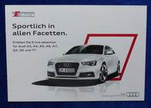 Lade das Bild in den Galerie-Viewer, Audi S line selection - A3 A4 A6 A7 Q3 Q5 TT MJ 2014 - Prospekt Brochure 10.2013
