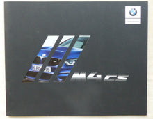 Lade das Bild in den Galerie-Viewer, BMW M4 CS Competition Sport Typ F82 MJ 2018 - Prospekt Brochure 02.2017
