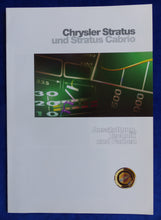 Lade das Bild in den Galerie-Viewer, Chrysler Stratus Cabrio - Daten &amp; Ausstattungen 1997 - Prospekt Brochure 10.1996
