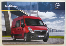 Lade das Bild in den Galerie-Viewer, Opel Movano Kastenwagen Doppelkabine MJ 2014 - Prospekt Brochure 10.2013
