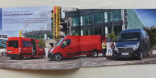 Lade das Bild in den Galerie-Viewer, Opel Movano Kastenwagen Doppelkabine MJ 2014 - Prospekt Brochure 10.2013
