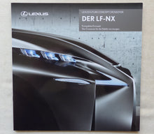Lade das Bild in den Galerie-Viewer, Lexus LF-NX Studie Future Concept Crossover NX - Prospekt Brochure 09.2013
