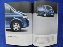 Lade das Bild in den Galerie-Viewer, VW Bus T5 Multivan Highline MJ 2006 - Prospekt Brochure + Preisliste 05.2005
