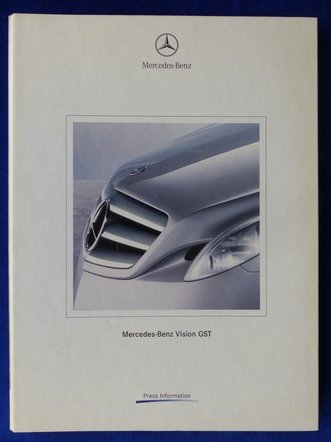 Mercedes-Benz Vision GST Concept Car - US-Pressemappe Hardcover press-kit 2002