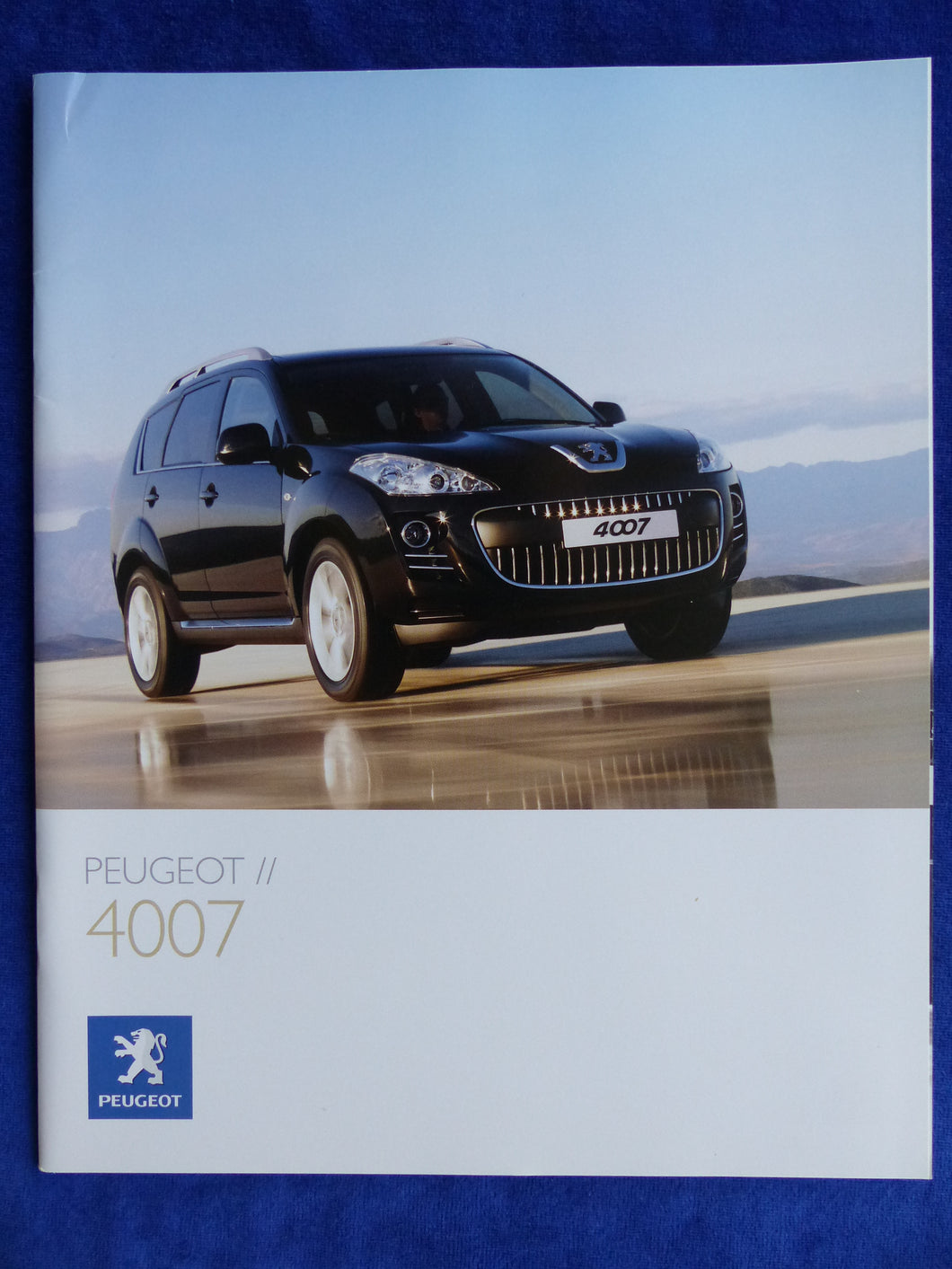 Peugeot 4007 MJ 2008 - Prospekt Brochure 03.2008