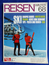 Lade das Bild in den Galerie-Viewer, Reisen Winter 1968 - Auto Motor Sport Sonderheft - BMW Renault Austin Pirelli
