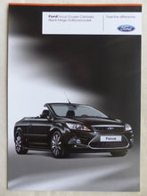 Lade das Bild in den Galerie-Viewer, Ford Focus Coupe Cabrio Black Magic Edition MJ 2008 - Prospekt Brochure 02.2008
