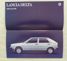 Lade das Bild in den Galerie-Viewer, Lancia Programm 1983 - A112 Delta Trevi Coupe Gamma - Prospekt Brochure 07.1982
