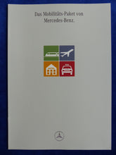 Lade das Bild in den Galerie-Viewer, Mercedes-Benz Mobilitäts-Paket Garantie Mietwagen - Prospekt Brochure 02.1994
