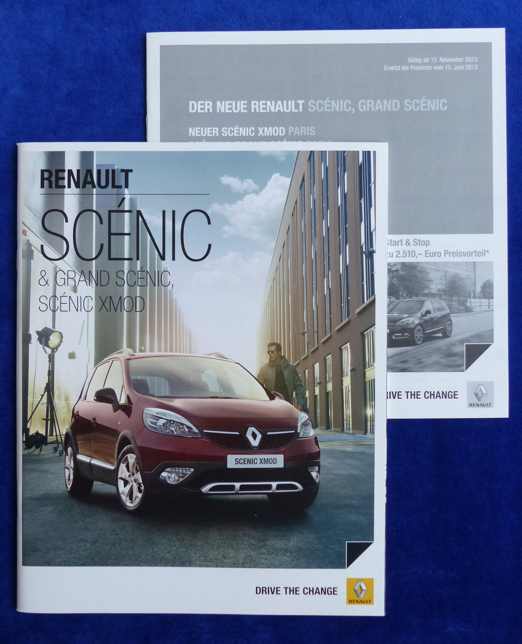 Renault Scenic XMOD Paris Bose MJ 2014 - Prospekt Brochure + Preisliste 11.2013