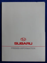 Lade das Bild in den Galerie-Viewer, Subaru Legacy Kombi &amp; Outback MJ 1999 - Pressemappe Fotos press-kit 11.1998
