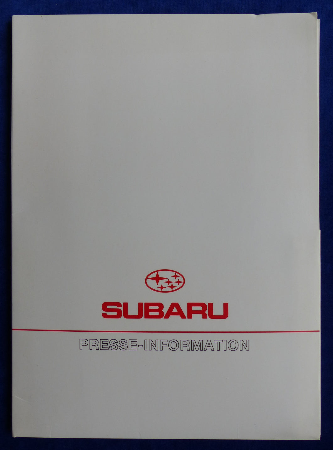 Subaru Legacy Kombi & Outback MJ 1999 - Pressemappe Fotos press-kit 11.1998