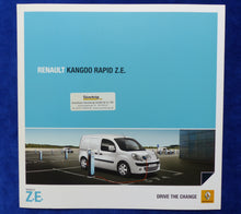 Lade das Bild in den Galerie-Viewer, Renault Kangoo Rapid ZE Elektroauto MJ 2012 - Preview Prospekt Brochure 01.2011
