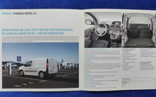 Lade das Bild in den Galerie-Viewer, Renault Kangoo Rapid ZE Elektroauto MJ 2012 - Preview Prospekt Brochure 01.2011
