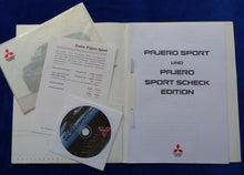 Lade das Bild in den Galerie-Viewer, Mitsubishi Pajero V6 Sport Scheck Edition - Pressemappe CD-Rom press-kit 02.2002
