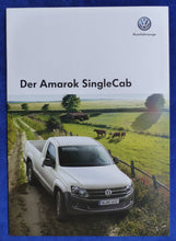 Lade das Bild in den Galerie-Viewer, VW Amarok SingleCab MJ 2016 - Prospekt Brochure 07.2015

