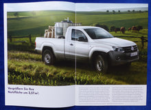 Lade das Bild in den Galerie-Viewer, VW Amarok SingleCab MJ 2016 - Prospekt Brochure 07.2015
