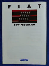 Lade das Bild in den Galerie-Viewer, Fiat Programm 1993 Panda Uno Tipo Tempra Croma - Prospekt Brochure 05.1992
